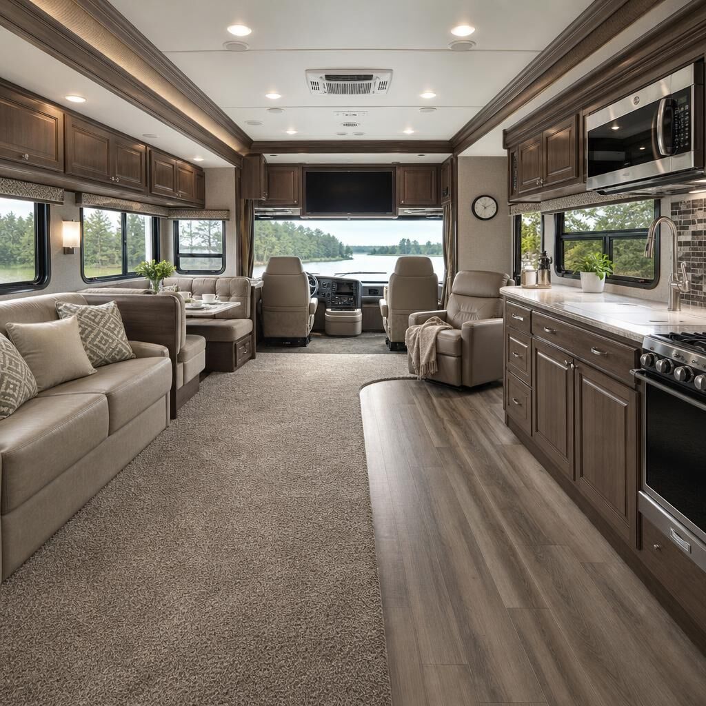 RV Interior Cleaning