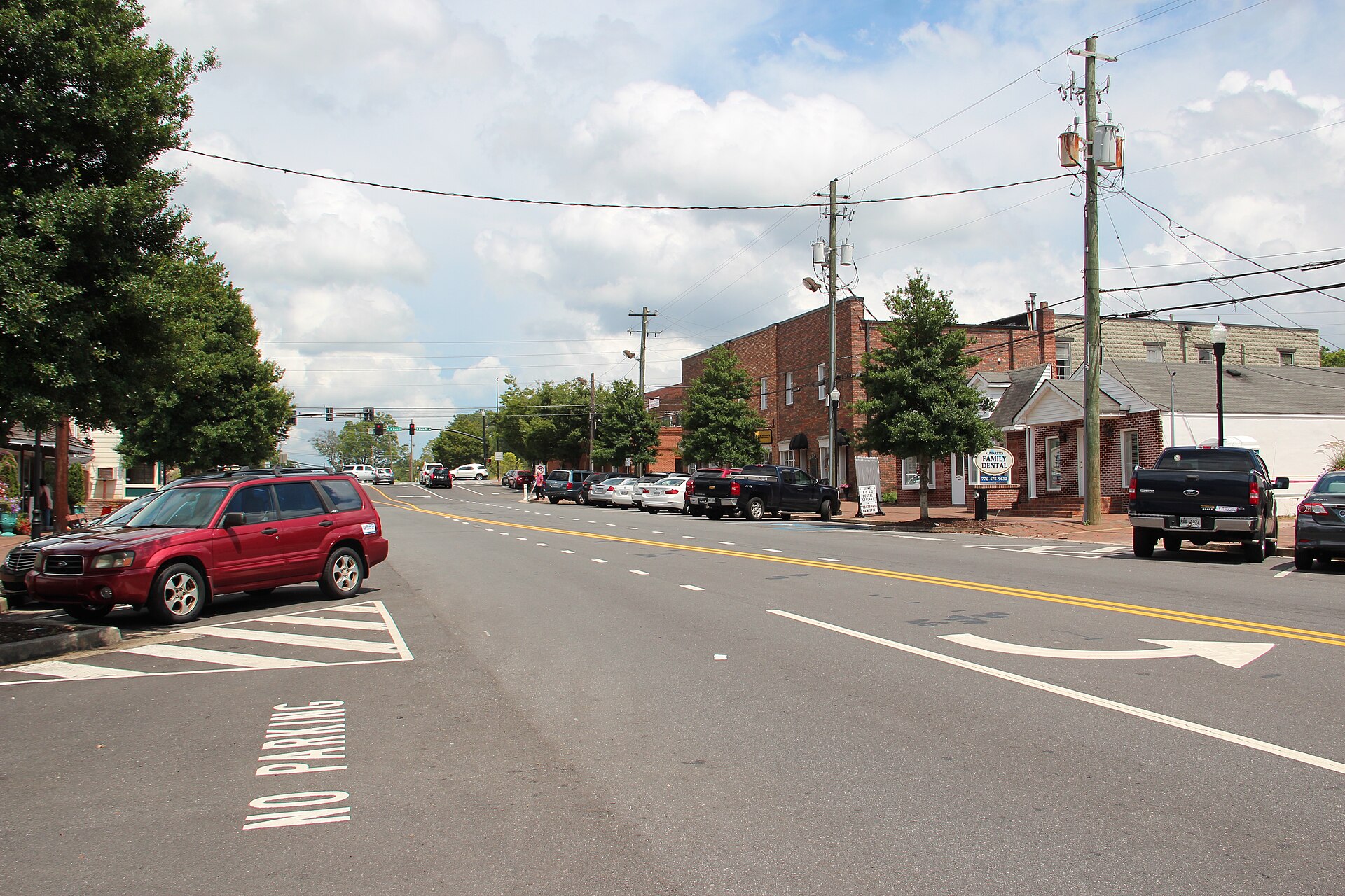 Alpharetta, Georgia downtown district